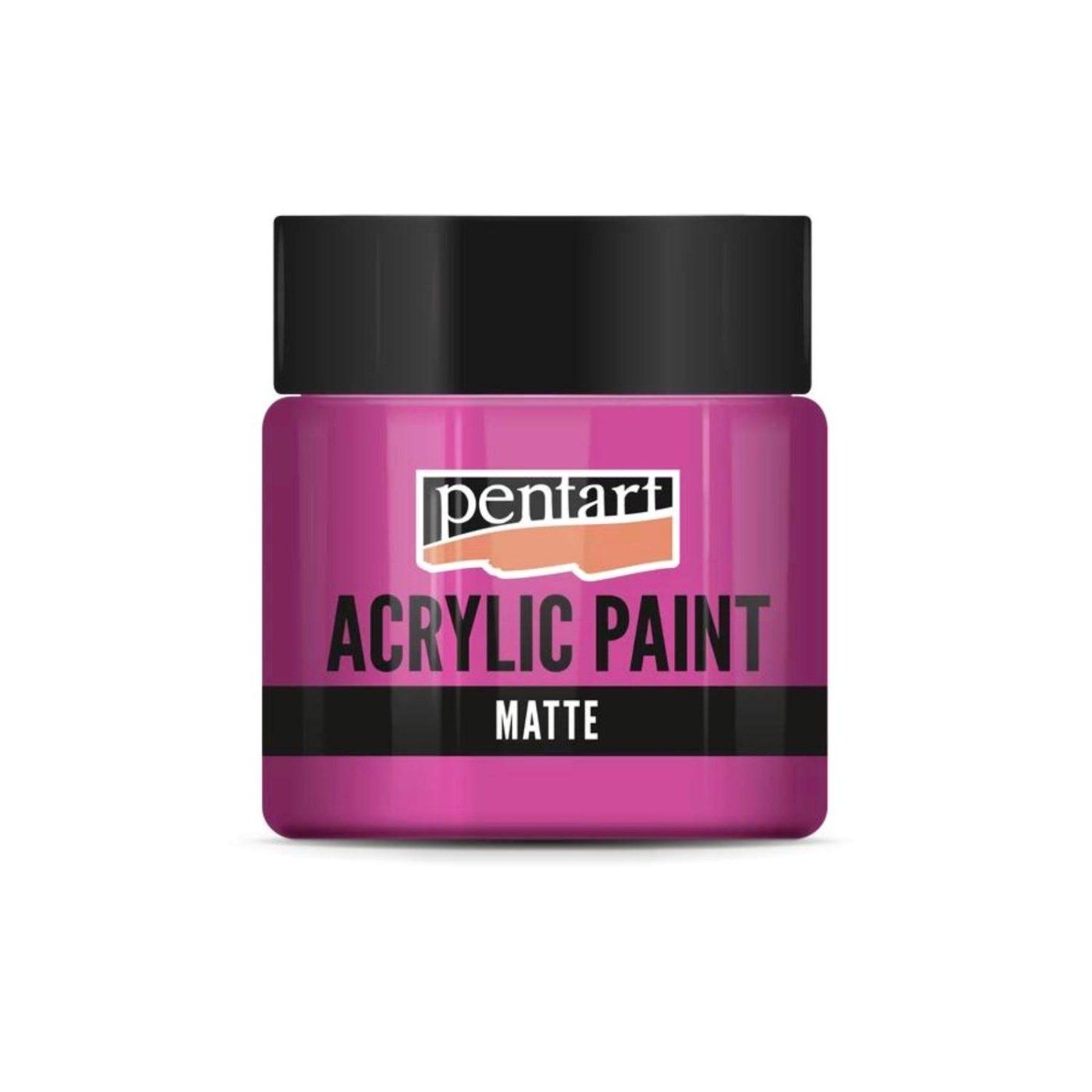 Akrylová barva matná 50 ml, magenta