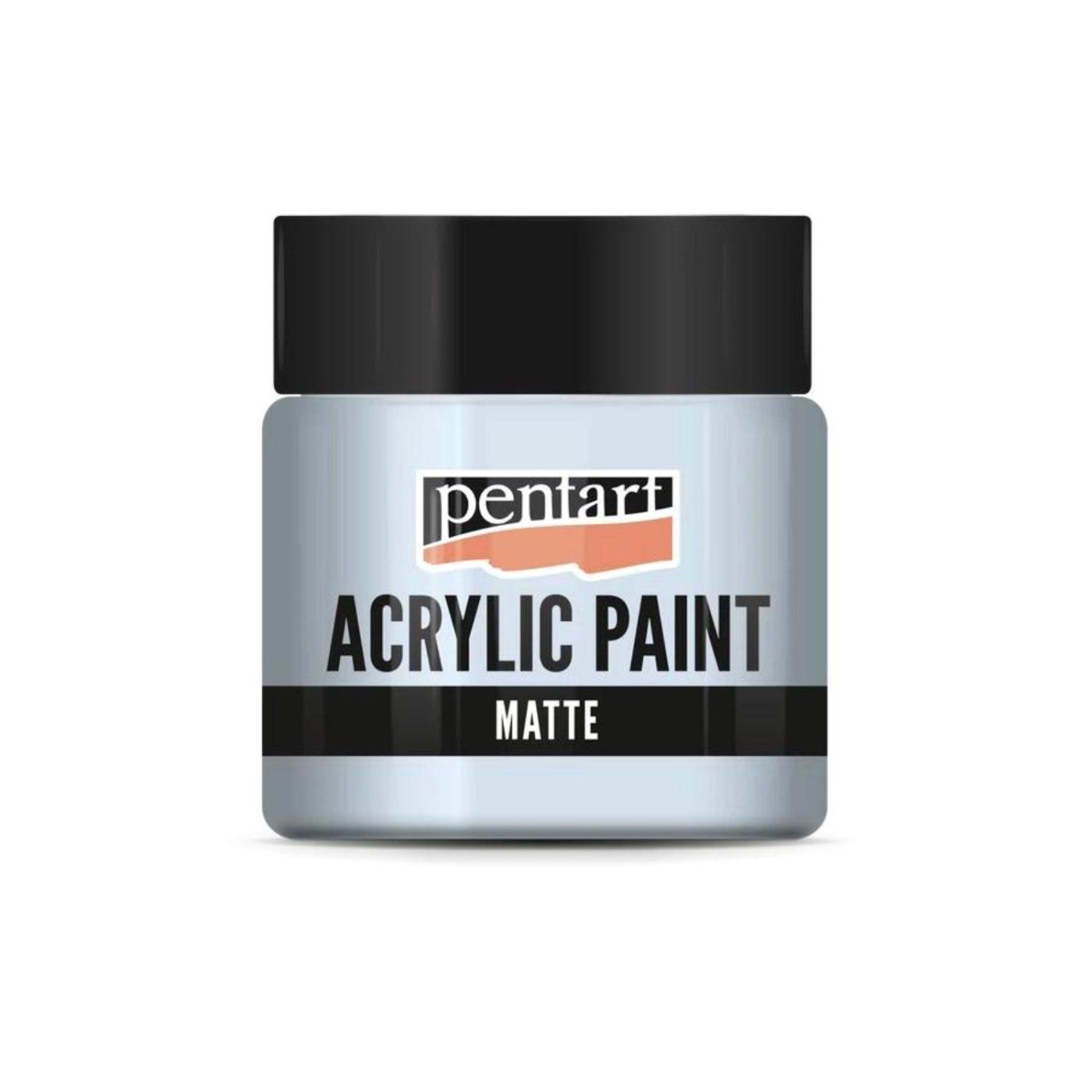 Akrylová barva matná 50 ml, ledová modrá