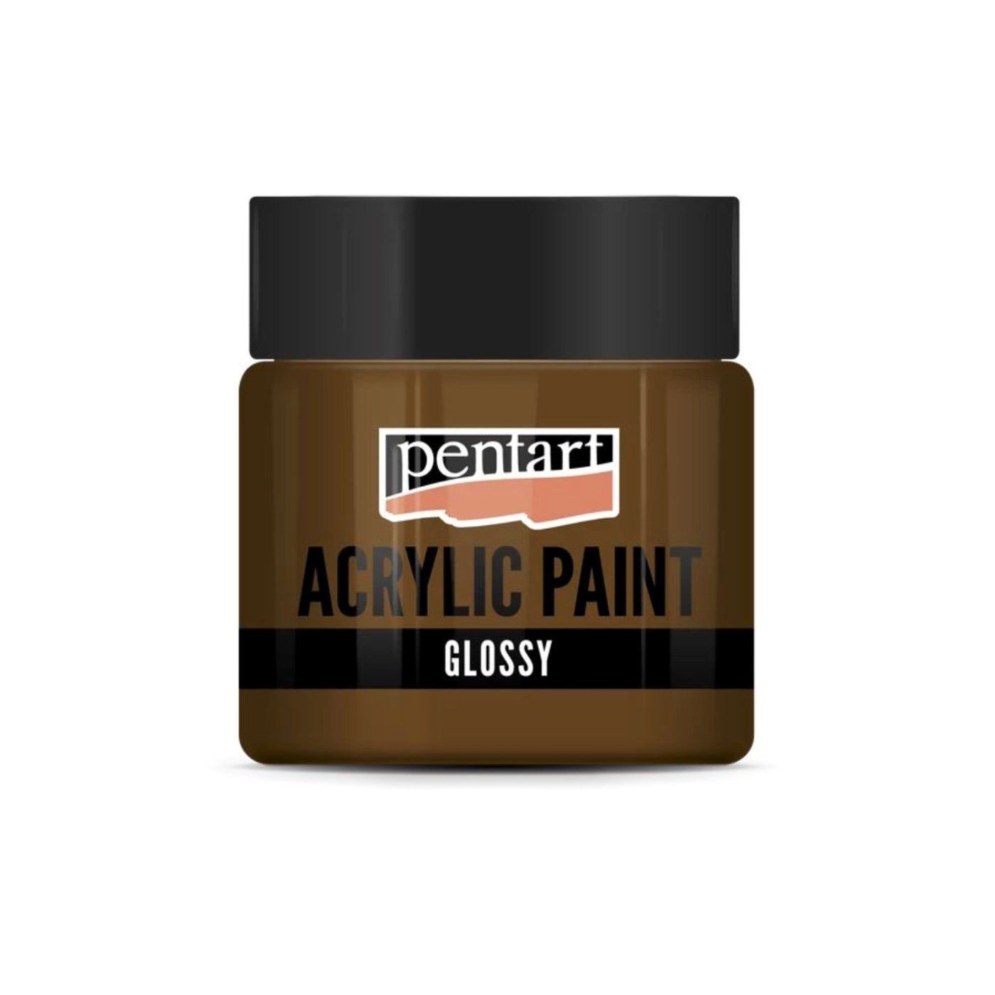 Akrylová barva lesklá 50 ml, kaštanová