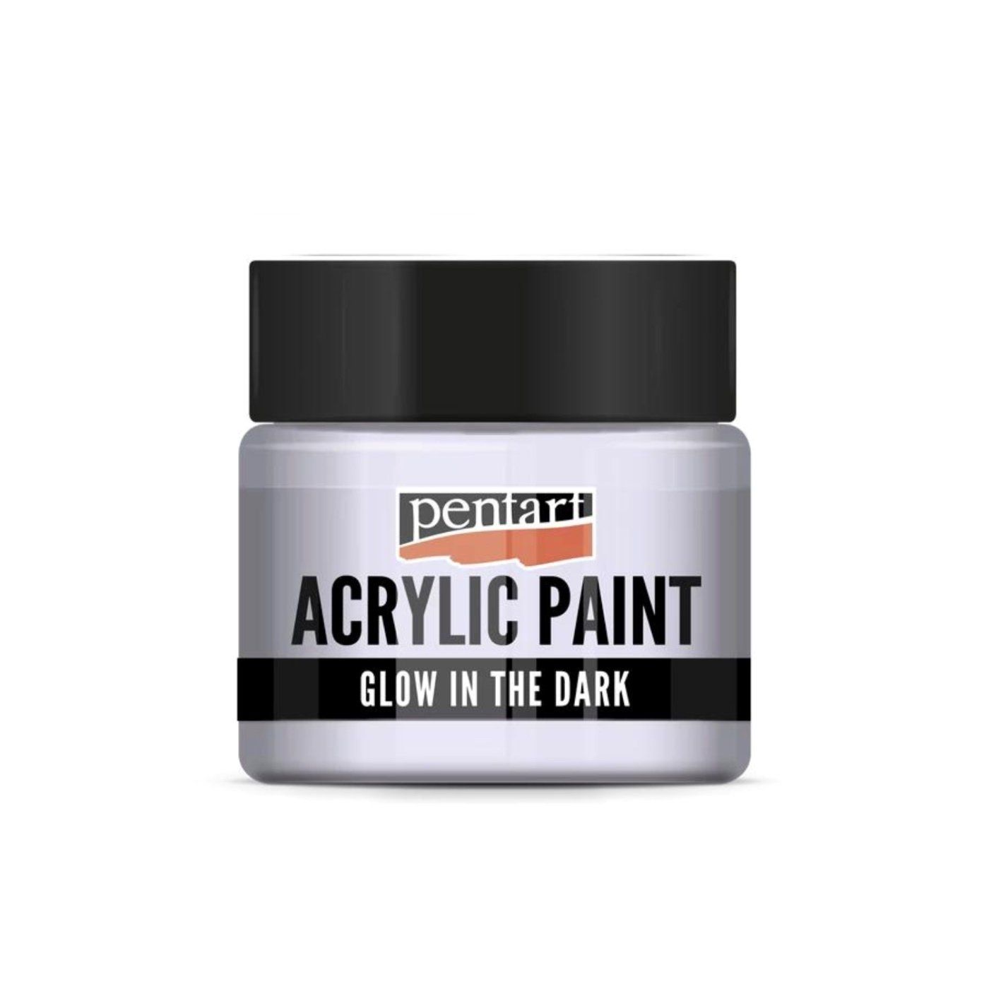 Akrylová barva 30 ml, svítí ve tmě, fialová