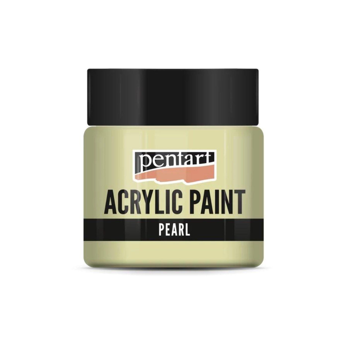 Akrylová barva perleťová 50 ml, žlutá