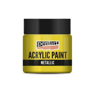 Akrylová barva 50 ml, metalická barokní zlatá
