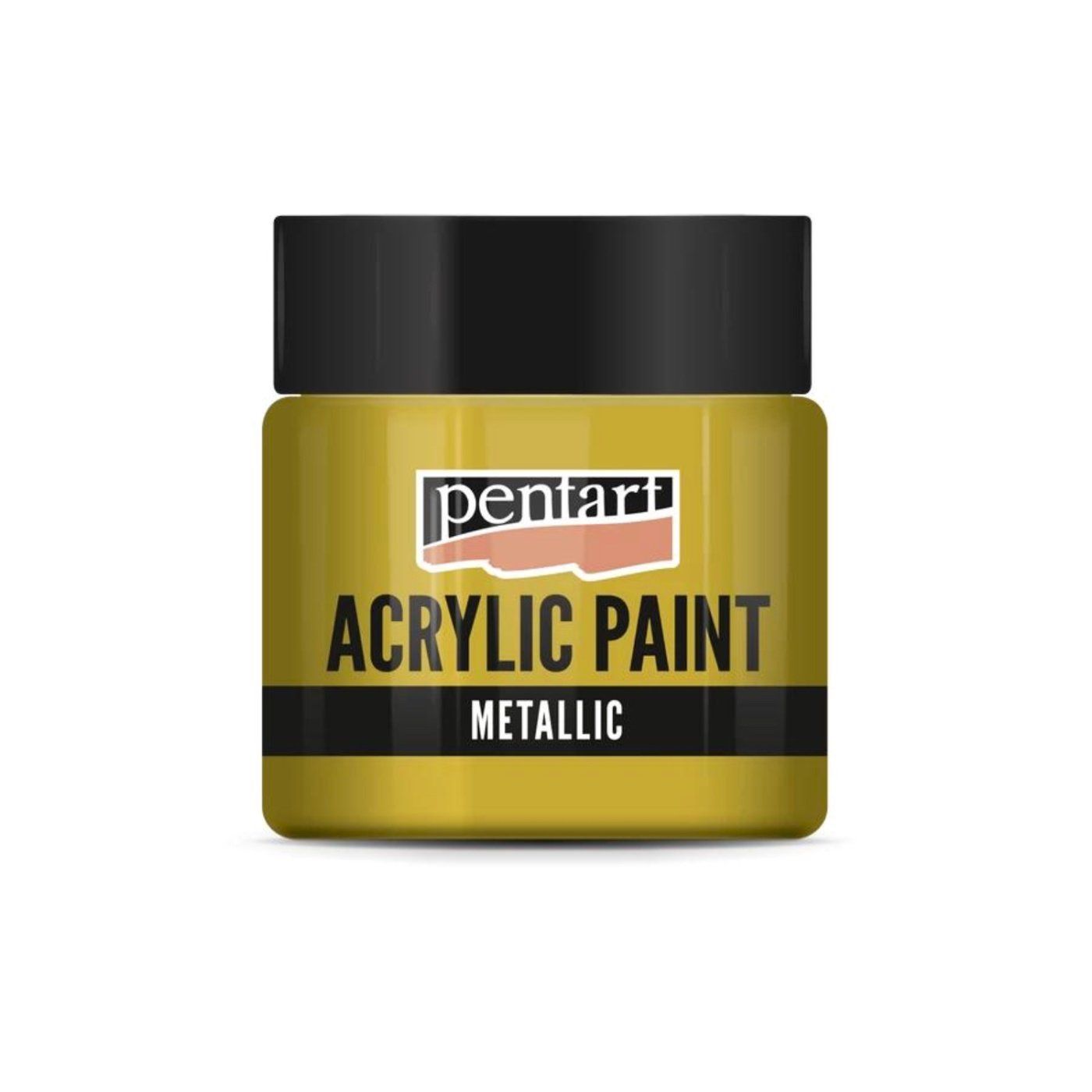 Akrylová barva 50 ml, metalická antická zlatá