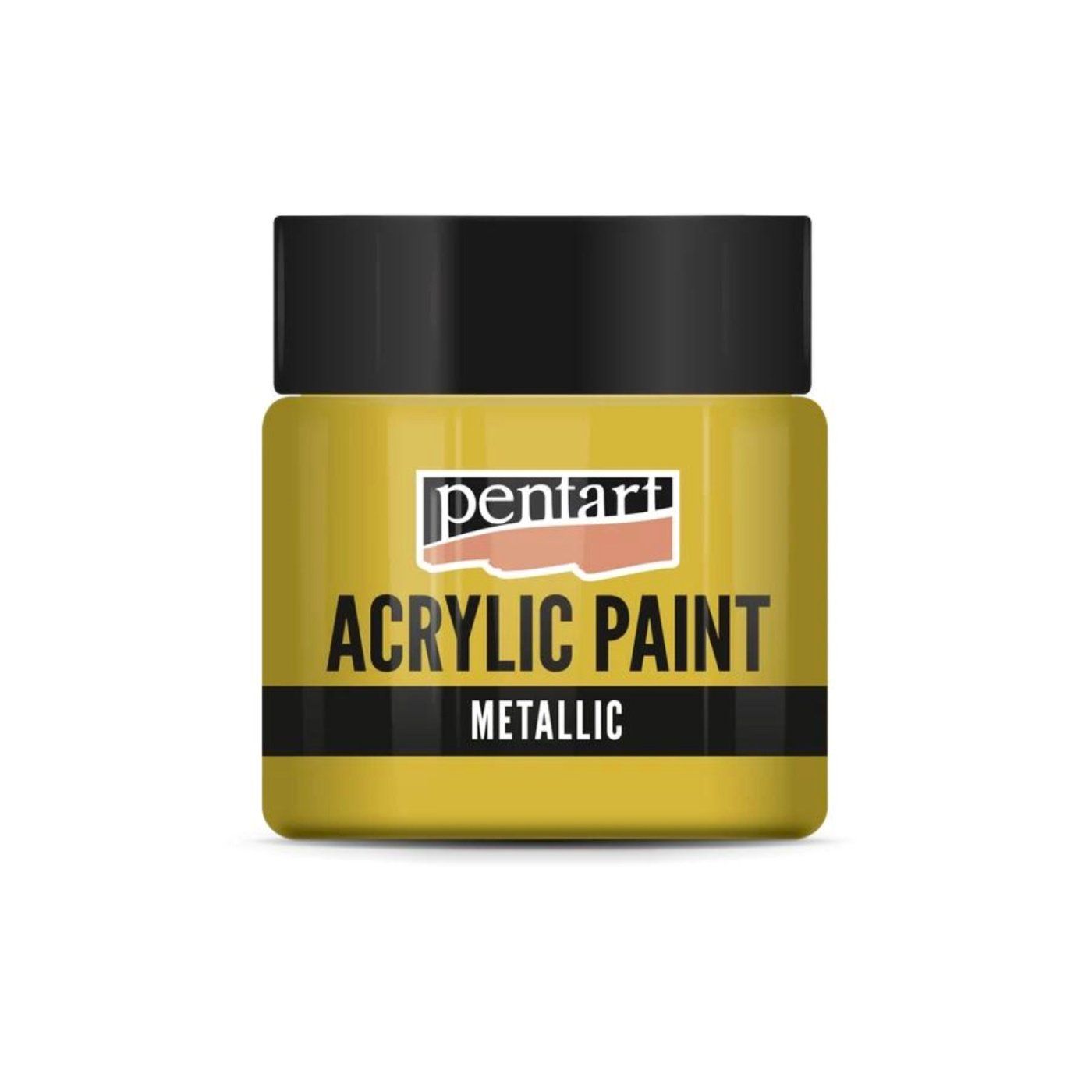 Akrylová barva 50 ml, metalická zlatá