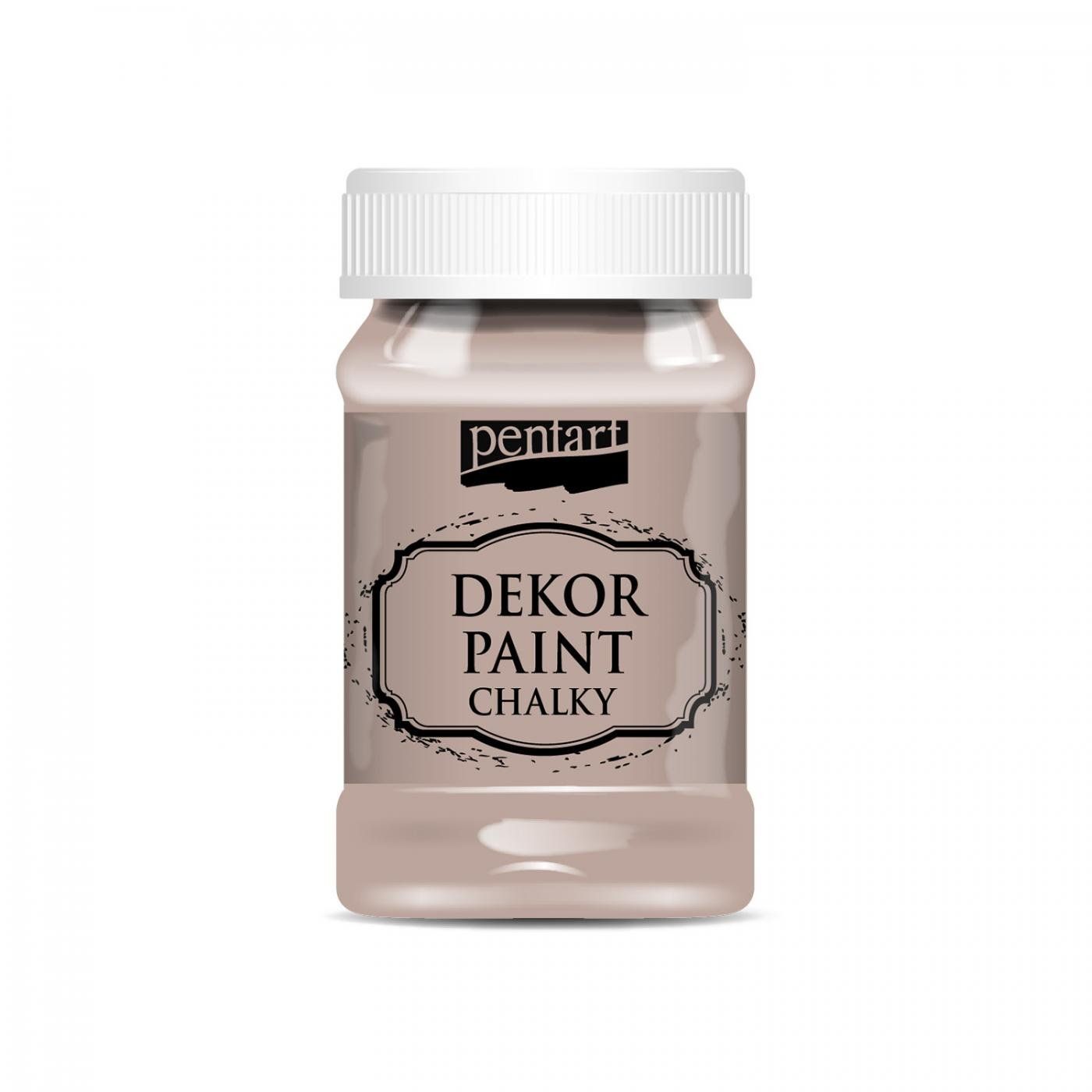 Dekor Paint Soft 100 ml, vintage hnědá