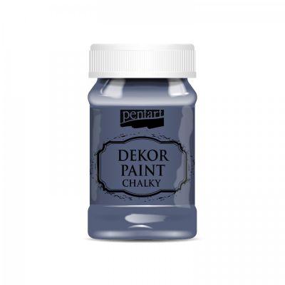 Dekor Paint Soft 100 ml, inkoustová modrá