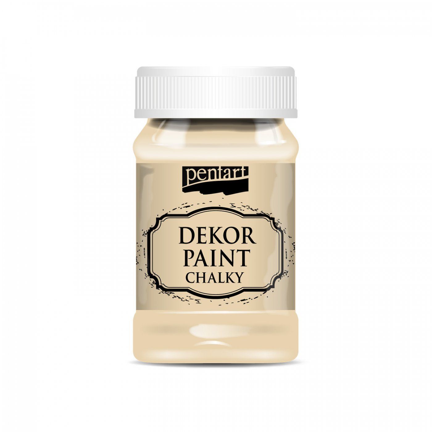 Dekor Paint Soft 100 ml, skořábková bílá