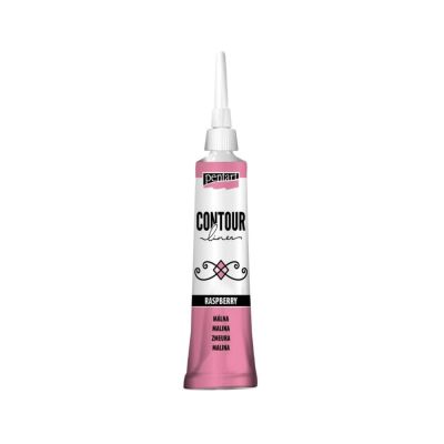 Univerzální konturovací barva 20 ml třpytivá malina