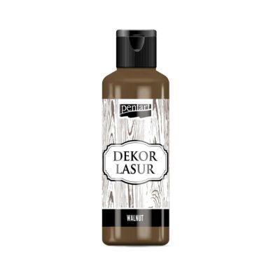 Lazura na dřevo, 80 ml, ořech