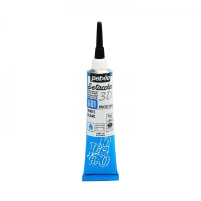 Setacolor 3D 20 ml, brod`line, 601 White