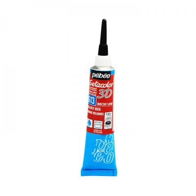 Setacolor 3D 20 ml, brod`line, 613 Velvet red