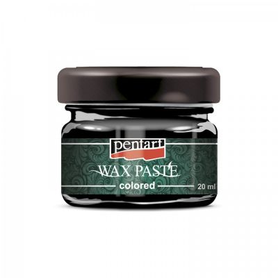 Vosková pasta, barevná, 20 ml, černá
