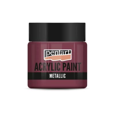 Akrylová barva 50 ml, metalická zlatofialová