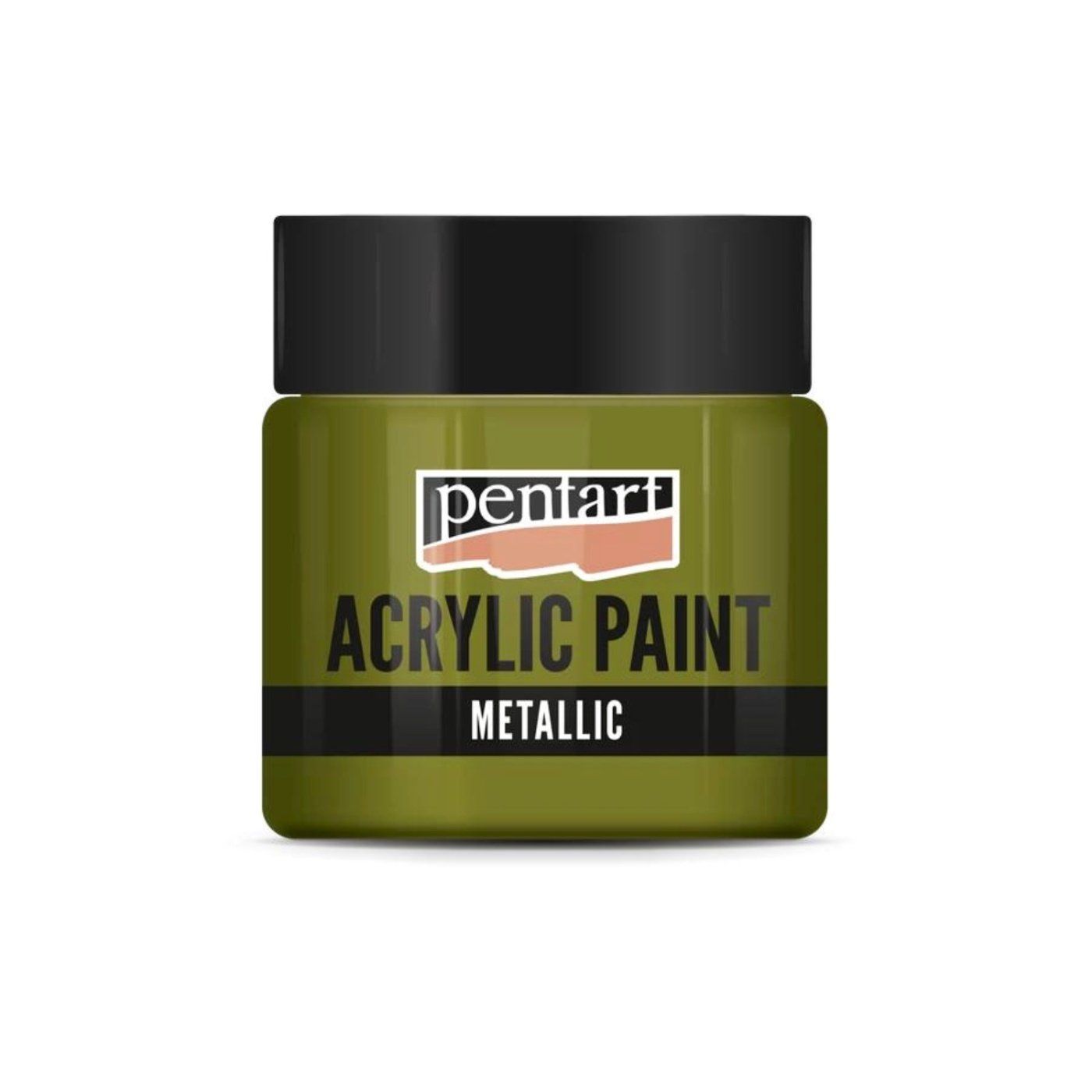 Akrylová barva 50 ml, metalická zlatý dotek