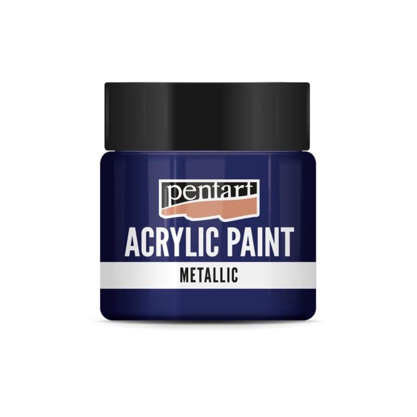 Akrylová barva 50 ml, metalická kobaltová modř