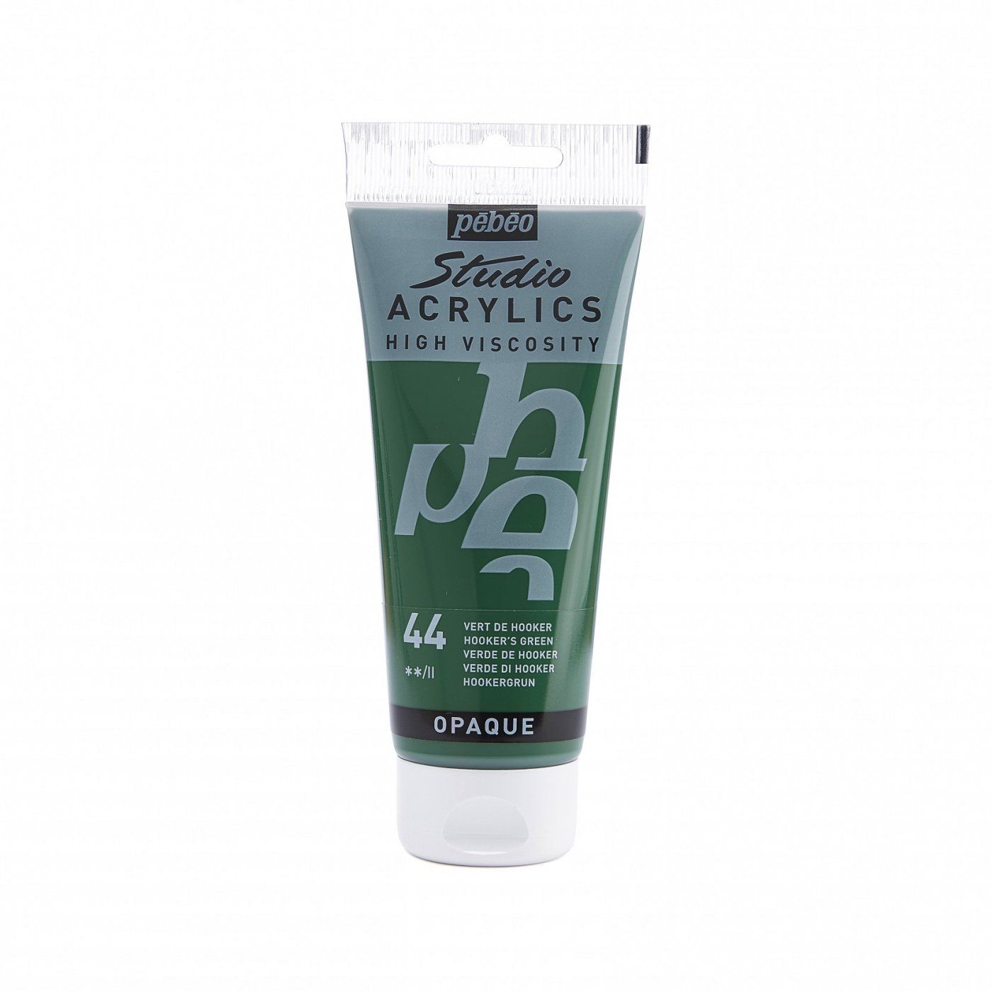 Studio Acrylics 100 ml, 44 Hooker`s green