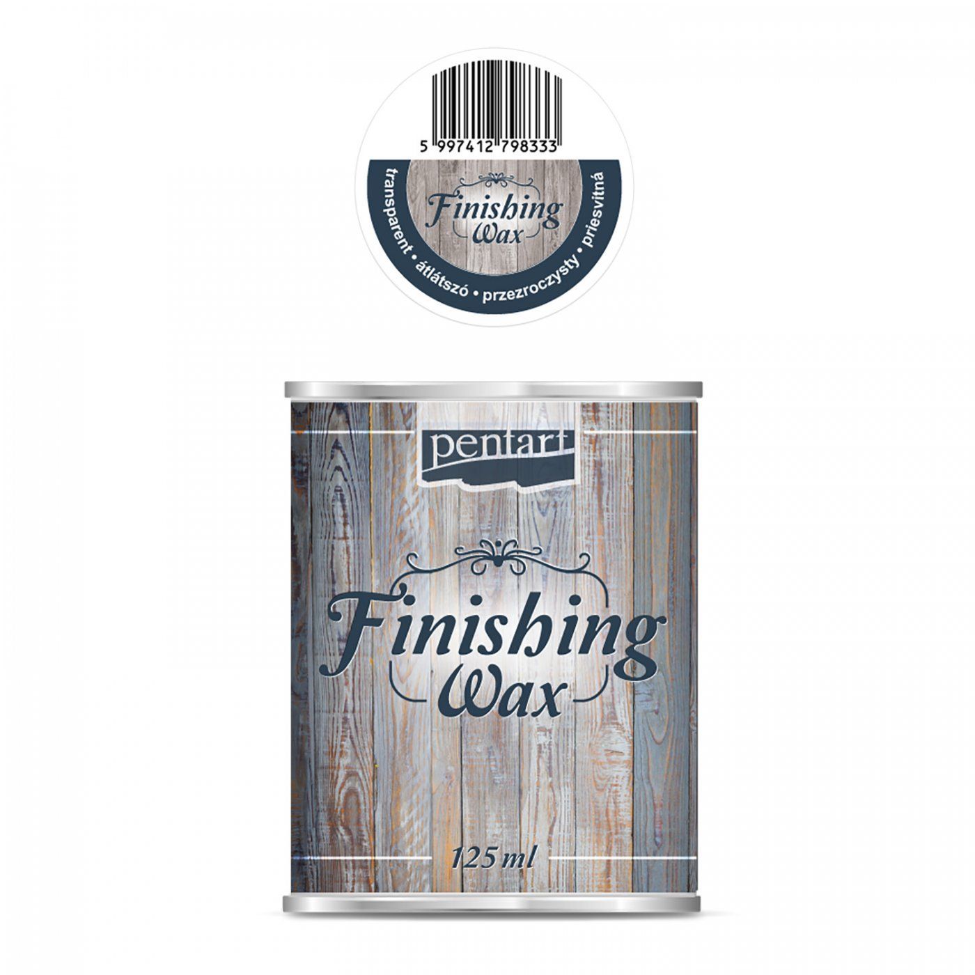 Vosková pasta, 125 ml, průhledná