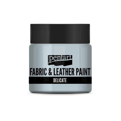 Barva na textil a kůži, delicate, 50ml, modrostříbrná