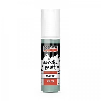 Akrylová barva matná 20 ml, mátová