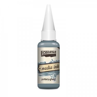 Media Ink inkoust 20 ml, zelená keramika