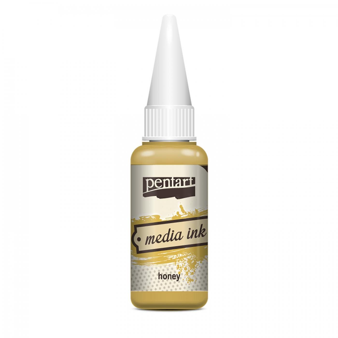 Media Ink inkoust 20 ml, medová žlutá