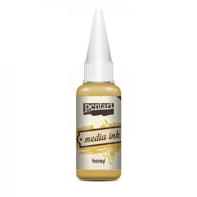 Media Ink inkoust 20 ml, medová žlutá