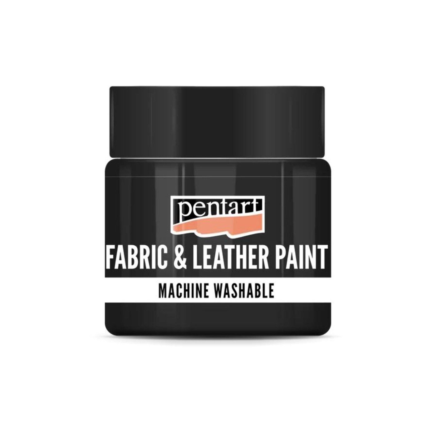 Barva na textil a kůži, 50 ml, černá