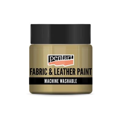 Barva na textil a kůži, 50 ml, světlehnědá