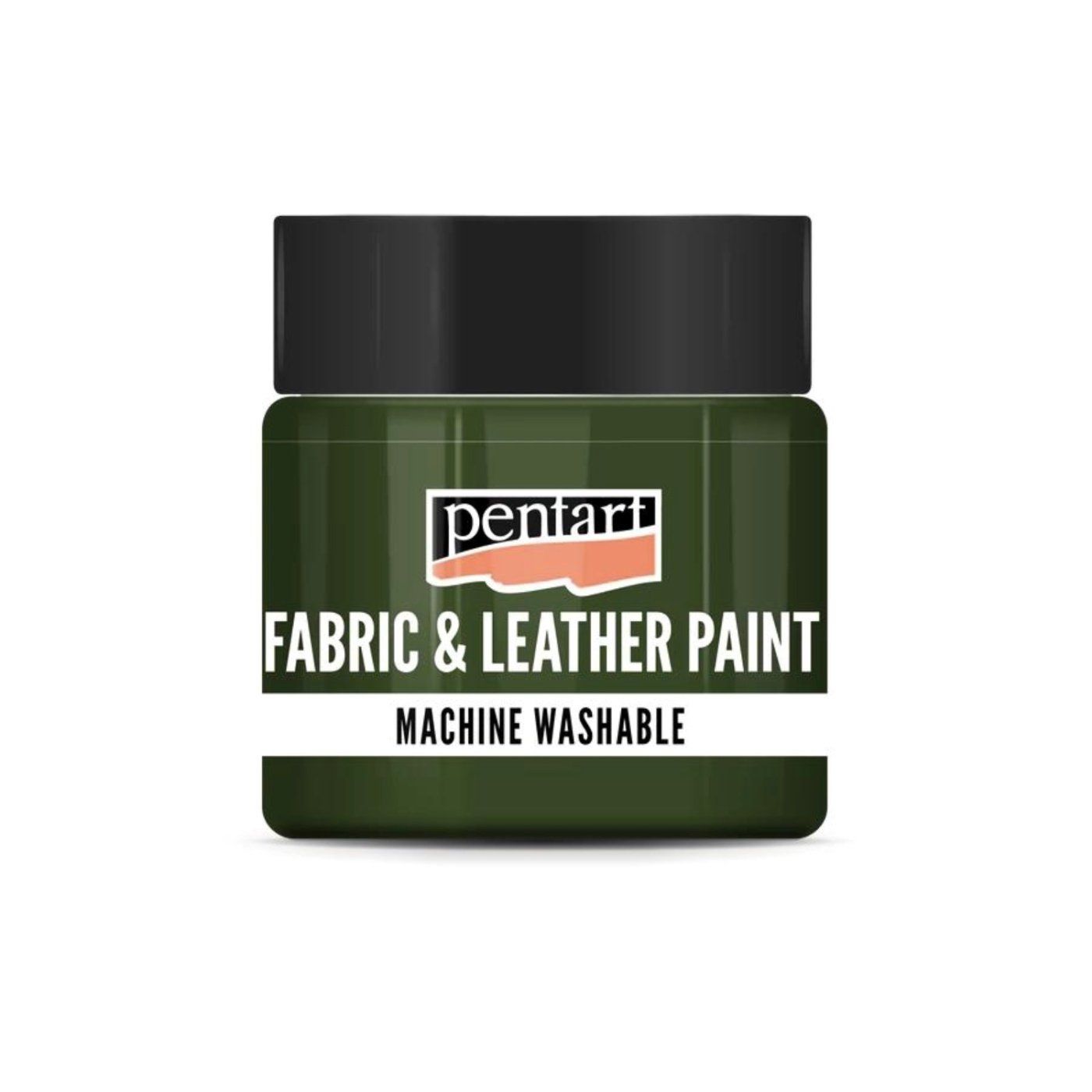 Barva na textil a kůži, 50 ml, jedľovozelená