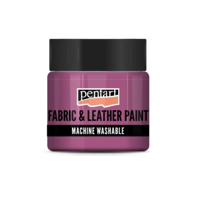 Barva na textil a kůži, 50 ml, magenta