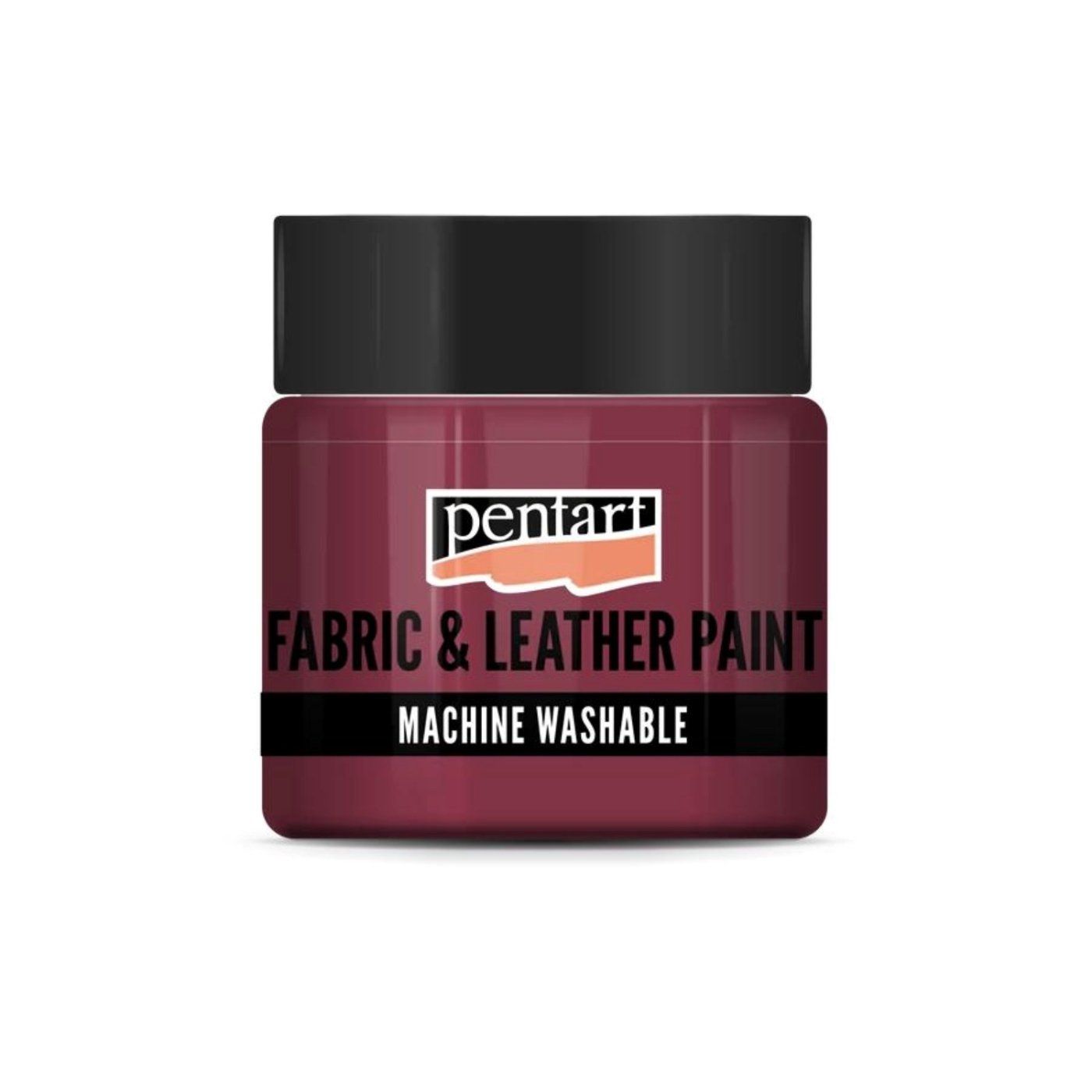 Barva na textil a kůži, 50 ml, bordó