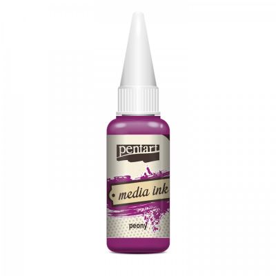Media Ink inkoust 20 ml, pivoňka