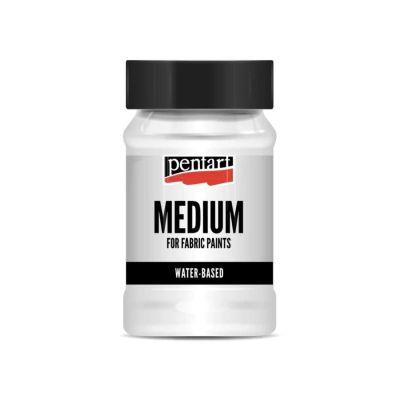 Médium na barvy na textil a kůži, 100 ml