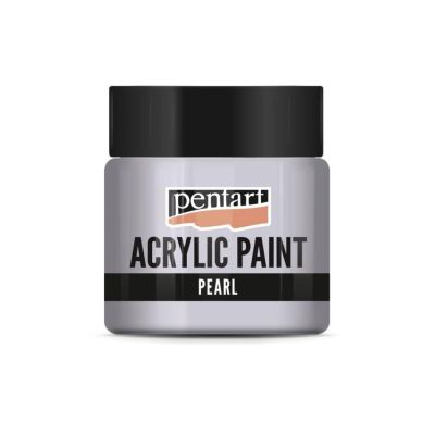 Akrylová barva perleťová 50 ml, fialová