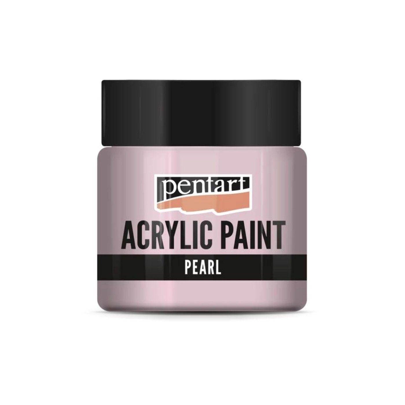 Akrylová barva perleťová 50 ml, růžová