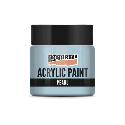 Akrylová barva perleťová 50 ml, modrá