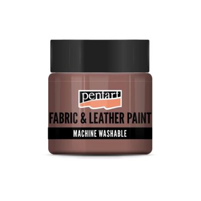 Barva na textil a kůži, 50 ml, Glitrové bronzová