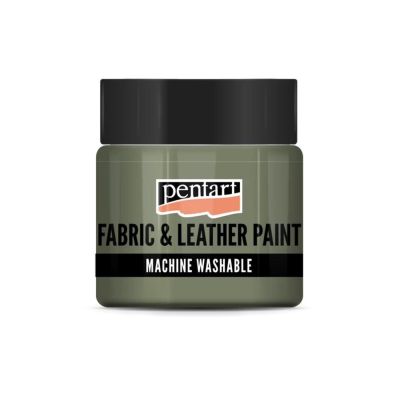 Barva na textil a kůži, 50 ml, pistáciová