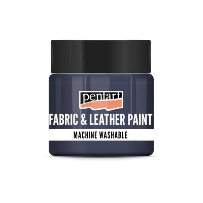 Barva na textil a kůži, 50 ml, džínová modrá