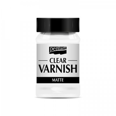 Lak čirý ředitelný ředidlem 100 ml, matný