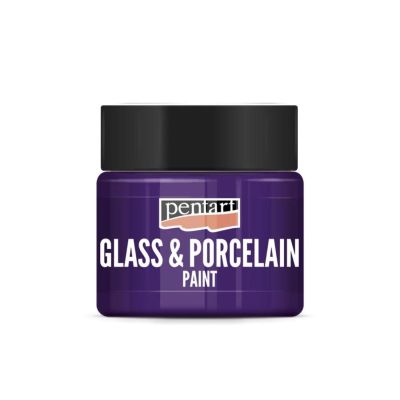 Barva na sklo a porcelán, 30 ml, fialová
