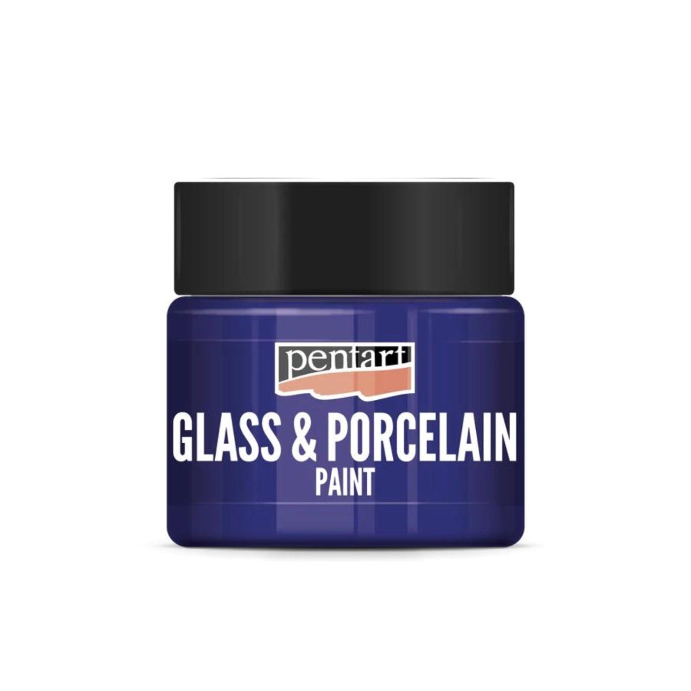 Barva na sklo a porcelán, 30 ml, modrá