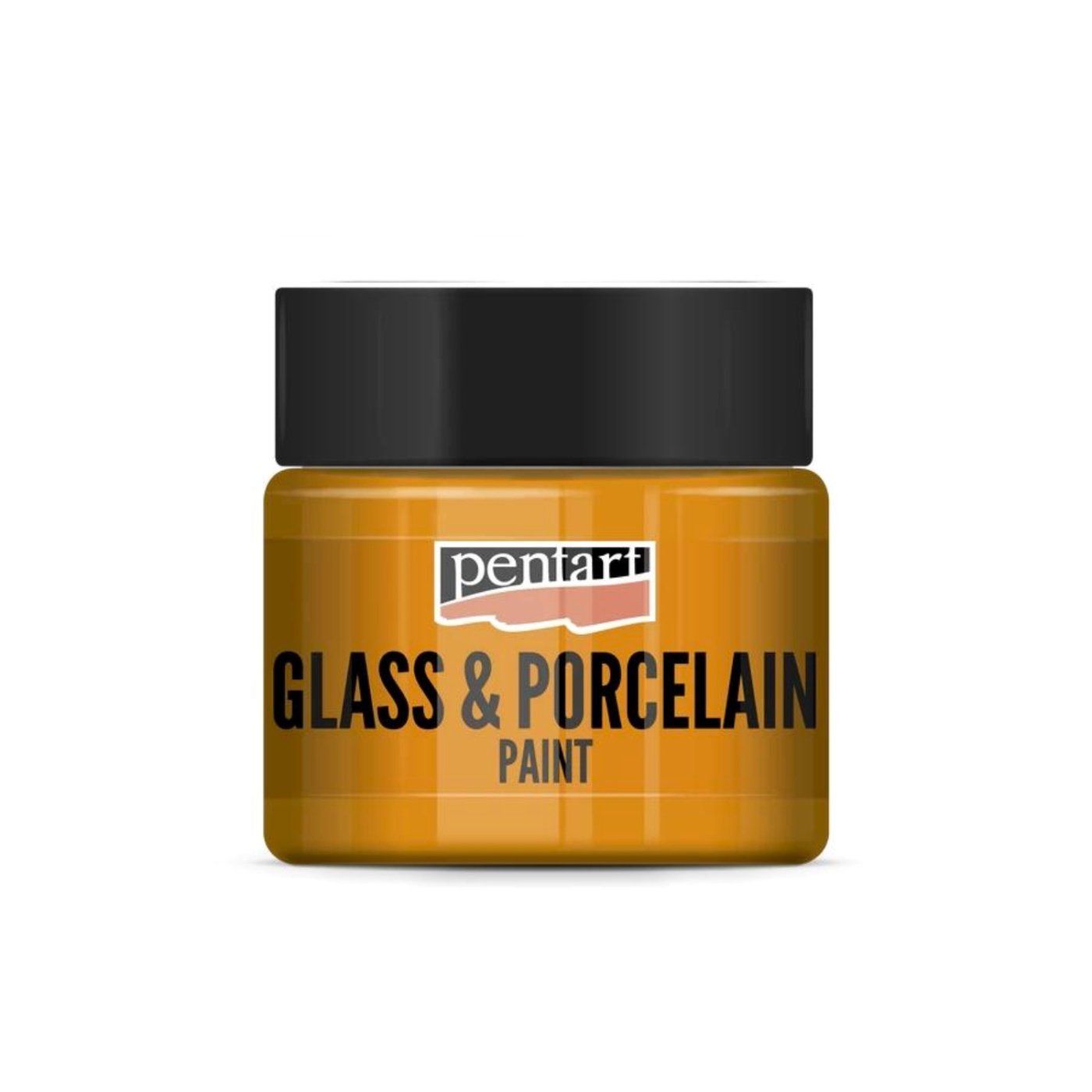 Barva na sklo a porcelán, 30 ml, oranžová