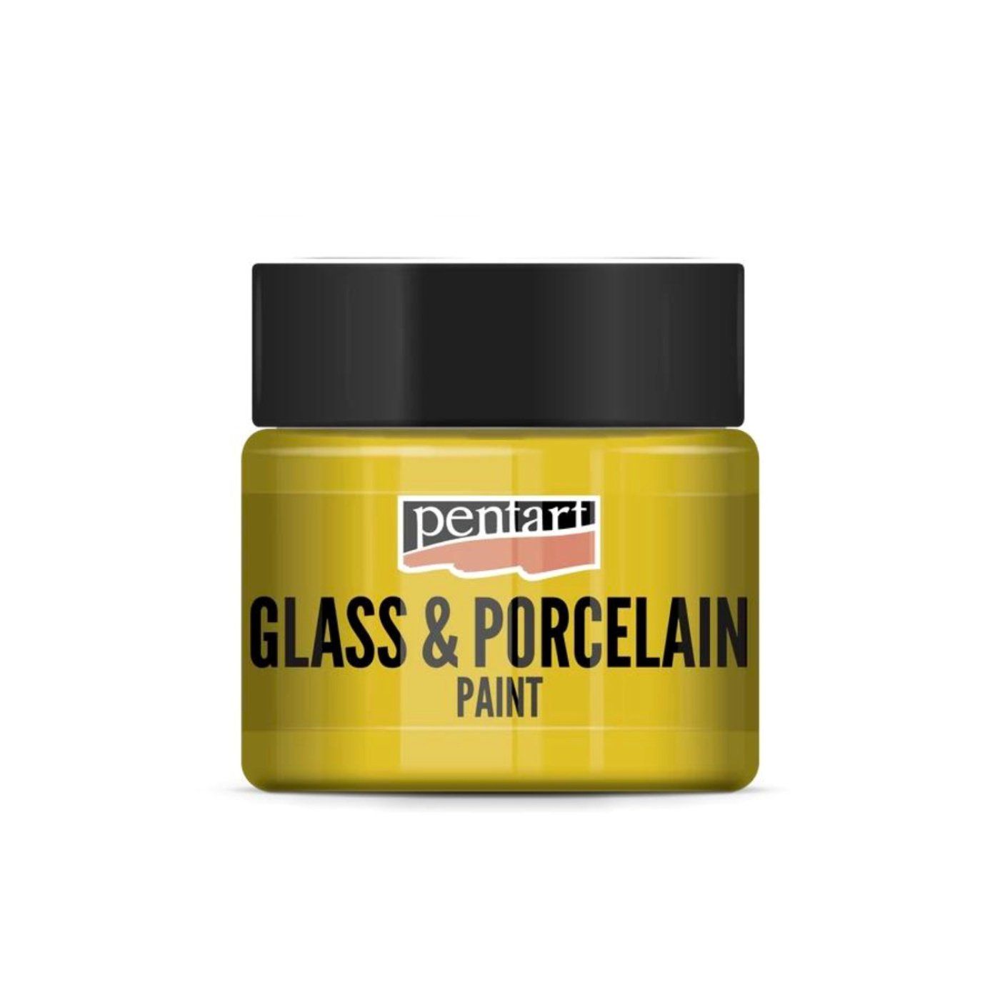 Barva na sklo a porcelán, 30 ml, zlatá