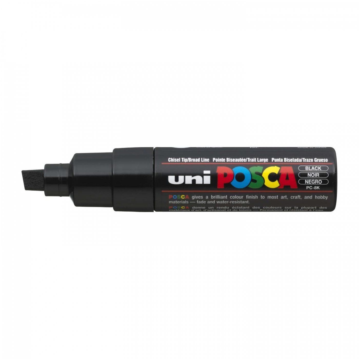 Popisovač Uni Posca PC-8K, 8 mm, černý