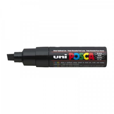 Popisovač Uni Posca PC-8K, 8 mm, černý