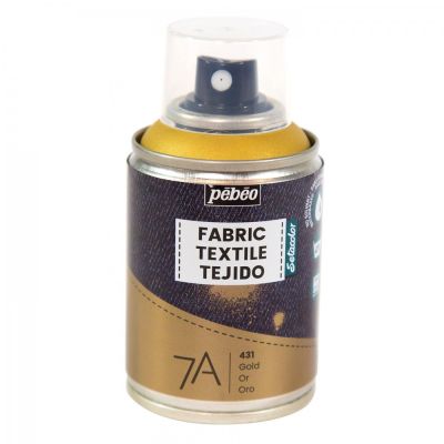 7A sprej na textil 100 ml, gold