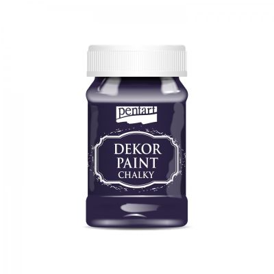 Dekor Paint Soft 100 ml, baklažánová