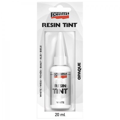 Tekuté barvivo do pryskyřice, 20 ml, bílá