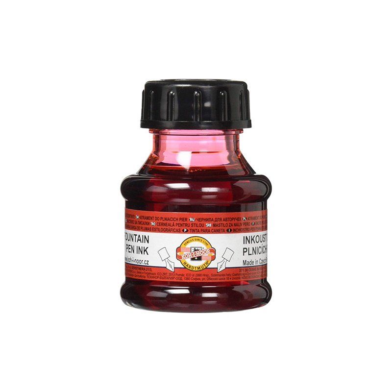 Inkoust KOH-I-NOOR červený, 50 g